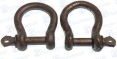 BOW SHACKLE HOT D. GALV. 8MM (PACK 2)