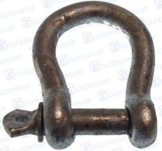 BOW SHACKLE HOT D. GALV. 10MM