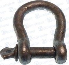 BOW SHACKLE HOT D. GALV. 12MM