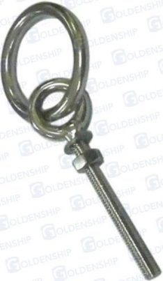 SS RING EYE BOLT M6X80MM