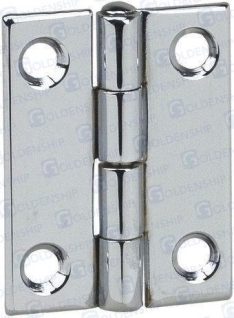 DOOR HINGE INOX 30*30*0.8 (Pack 2)