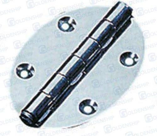 OVAL INOX HINGE 78X56 (PACK 2)