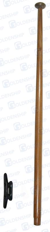 TEAK FLAG POLE 25*60 CM