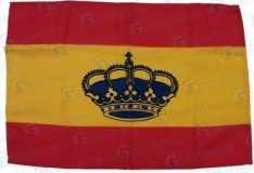 SPAIN FLAG WITH COAT OF ARMS 30*45