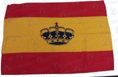 SPAIN FLAG WITH COAT OF ARMS 70*100