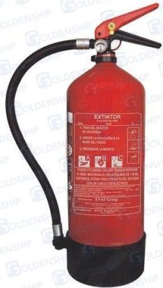 FIRE EXTINGUISHERS 6 KG. ABC