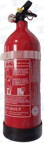 ALUM. FIRE EXTINGUISHER 2 KG. ABC