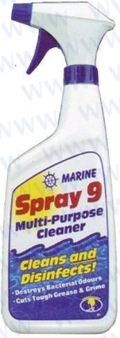 SPRAY NINE MARINE CLEANER 750ML