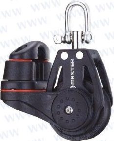 40MM SINGLE/SWIVEL SHACKLE BLOCK/FAIRLEA