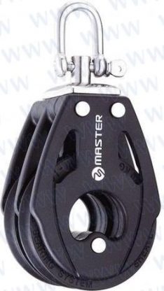 75MM DOUBLE/SWIVEL SHACKLE BLOCK