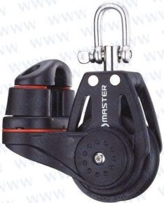 75MM SINGLE/SWIVEL SHACKLE BLOCK/FAIRLEA