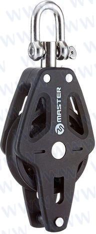 90MM SINGLE/BECKET/SWIVEL SHACKLE BLOCK