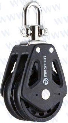 90MM DOUBLE/SWIVEL SHACKLE BLOCK