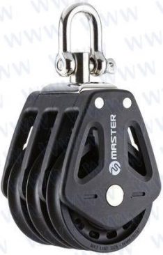 90MM TRIPLE/SWIVEL SHACKLE BLOCK