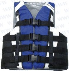 4B ADJ. CE NYLON VEST BLUE - S/M