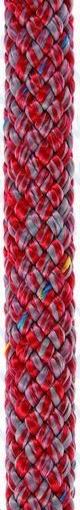 POLY-BRAID-32 8MM. GREY/RED (150 M)