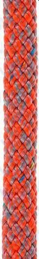 POLY-BRAID-32 8MM. GREY/ORANGE (150 M)