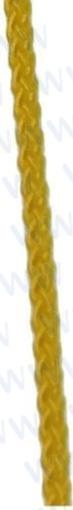 POLIESTER ROPE 2 MM YELLOW 50 M