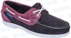 QUAYSIDE BERMUDA NAVY/PLUM - 36