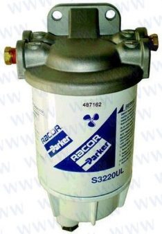 FUEL FILTER WITH INOX BRACKET